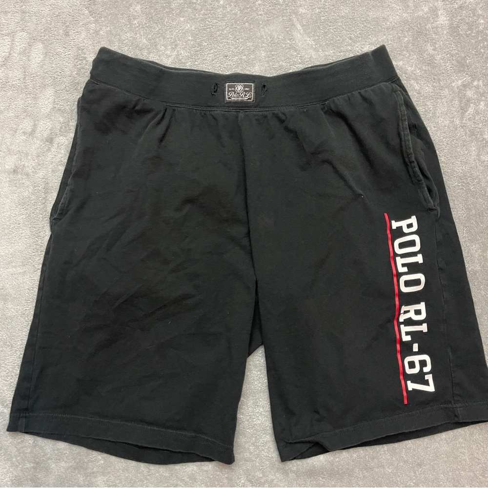 Polo Ralph Lauren - Sleepwear Shorts - Black - Pockets - Size L